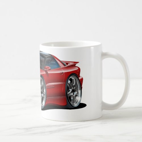 1998-02 Trans Am Maroon Car Coffee Mug