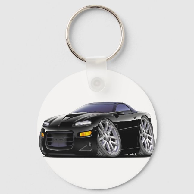 1998-03 Camaro SS Black Car Keychain (Front)