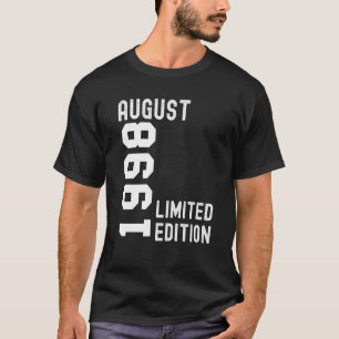 1998 August Happy Birthday Party T-Shirt