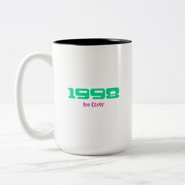 1998 Top Song Two-Tone Coffee Mug (Left)