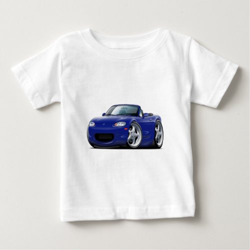 1999_05 Miata Dark Blue Car Baby T_Shirt