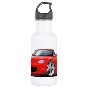 1999-05 Miata Red Car Stainless Steel Water Bottle