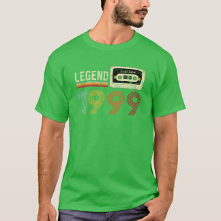 1999 Geburtstag Vintage Cassette retro T-Shirt