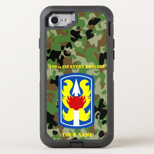 199th INFANTRY BRIGADE Otterbox iPhone Case (Back)