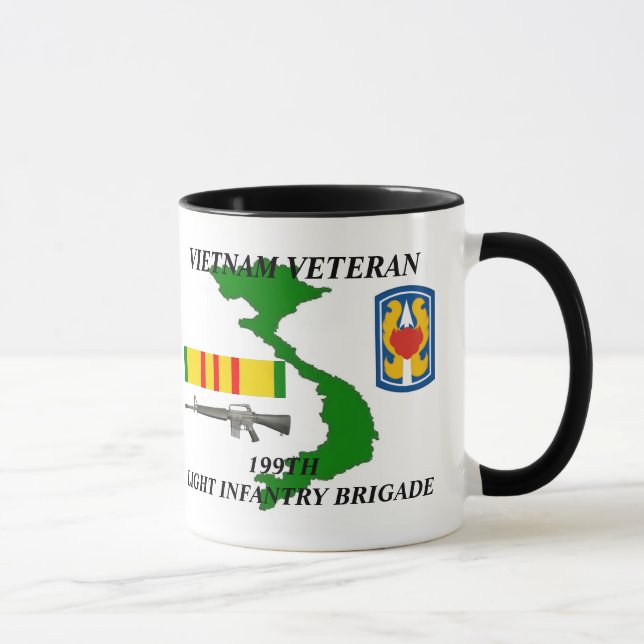 199th Light Infantry Division Vietnam Veteran Mug (Right)