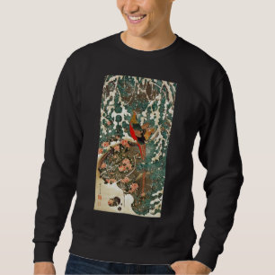 19. 雪中錦鶏図, 若冲 Pheasant in the Snow, Jakuchu Sweatshirt