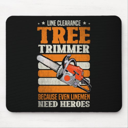 19Arborist for a Tree trimmer Mouse Pad
