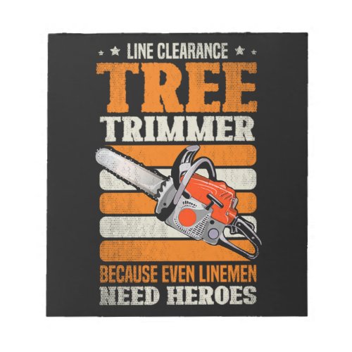 19Arborist for a Tree trimmer Notepad