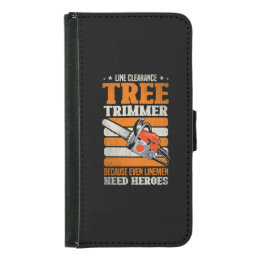 19.Arborist for a Tree trimmer Samsung Galaxy S5 Wallet Case