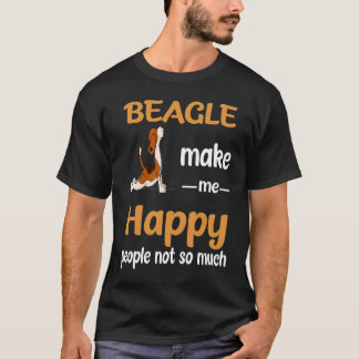 19 Beagle Make Me Happy T-Shirt