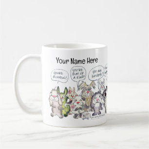 19 Cartoon Bunderful Bunny Rabbits Custom Mug