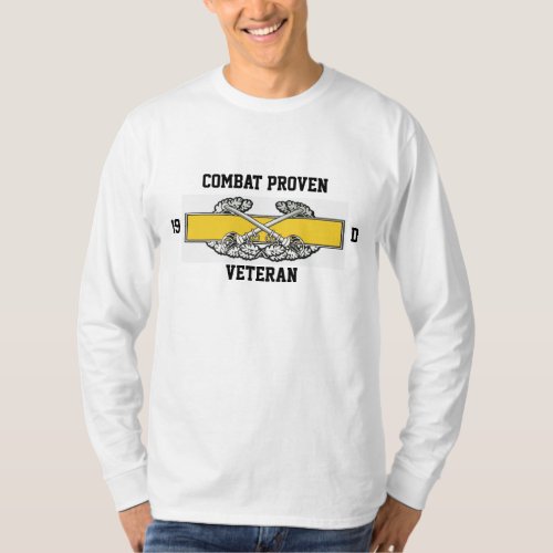  19 D Combat Proven Veteran T_Shirt