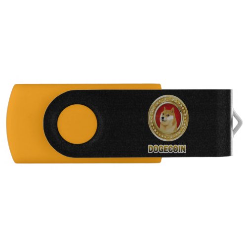 19Dogecoin crypto currency doge to the moon Flash Drive