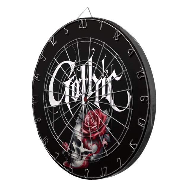 #19  Gothic Fun  Dart Board (Front Right)