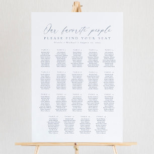19 Tables Our Favorite People Seating Chart Foam Board
