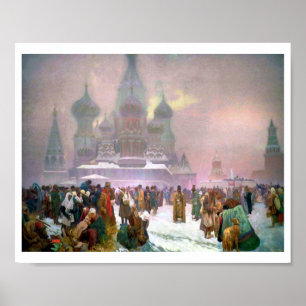 #19 The Abolition of Serfdom in Russia, Mucha Poster