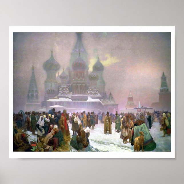 #19 The Abolition of Serfdom in Russia, Mucha Poster (Front)