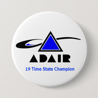 19 Time State Champion Button
