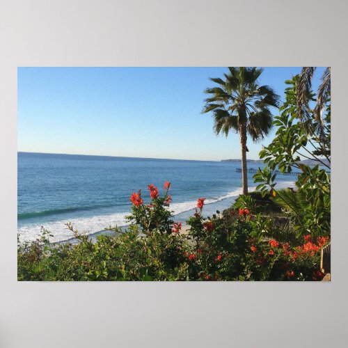 19 x 13 San Clemente Beach Poster