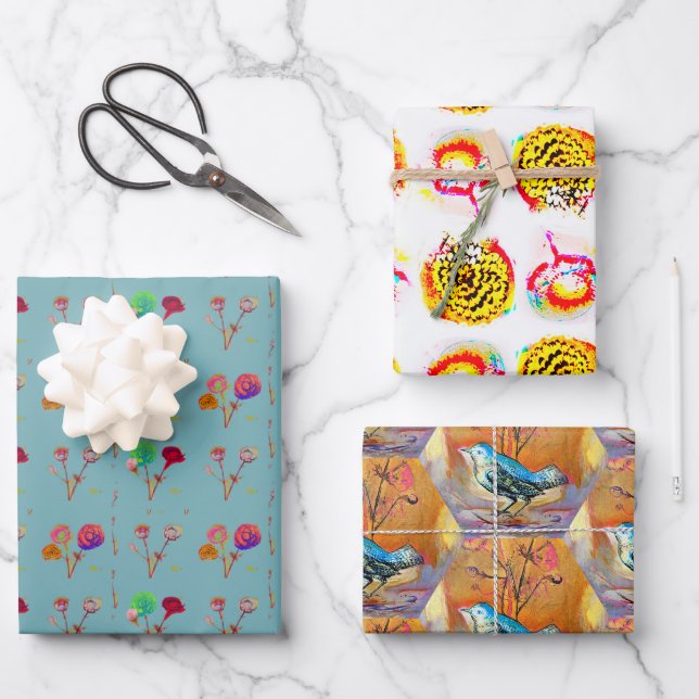 19" x 29" Wrapping Paper Sheets, Matte (Front)