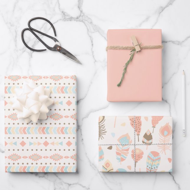 19" x 29" Wrapping Paper Sheets, Matte (Front)