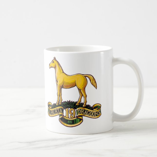 19th Alberta Dragoons Coffee Mug (Right)