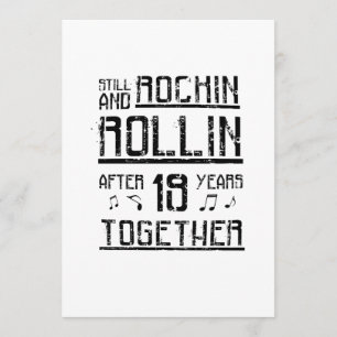 19th Anniversary - 19 Years Couples Gift Card