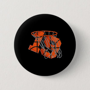 19th Birthday Basketball  Men Button