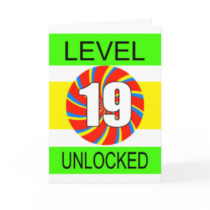 19th Birthday Computer Gamer Card