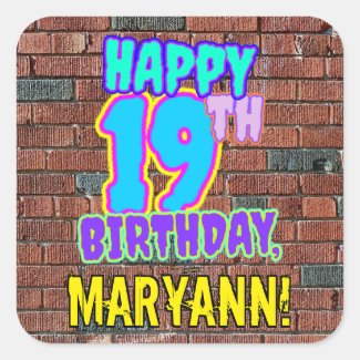 19th Birthday – Fun, Urban Graffiti Inspired Look