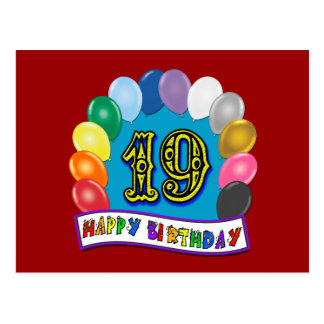 19 Year Old Birthday Cards - Invitations, Greeting & Photo Cards | Zazzle