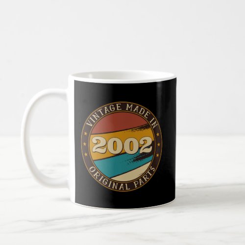 19Th Birthday Retro Vintage 19 Years Old Made In 2 Coffee Mug