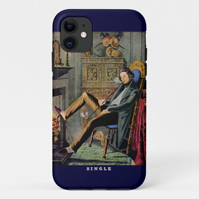 19th C. Bachelorhood Case-Mate iPhone Case (Back)