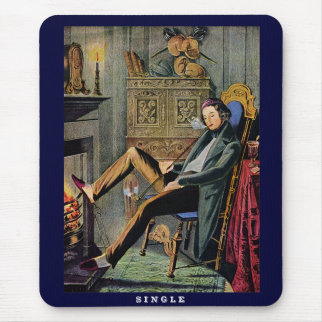 19th C. Bachelorhood Mouse Pad (Front)