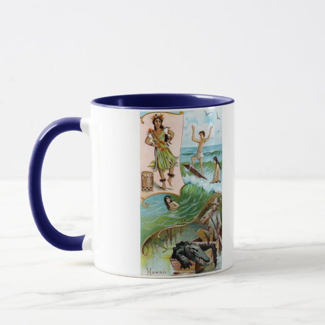 19th C. Hawaii Mug (Left)