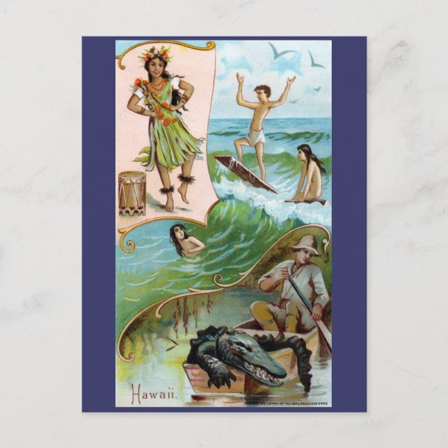 19th C. Hawaii Postcard (Front)