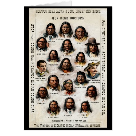 19th C. Indian Medicine Poster (Front)