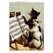 19th C. Singing Cats (Front)