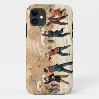 19th C. Snowball Fight iPhone 11 Case