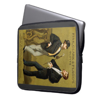 19th C. Vintage Men's Gloves no.2 Laptop Sleeve