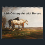 19th Century Art with Horses Calendar<br><div class="desc">This calendar features art by various artists which showcases horses.</div>