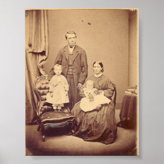 19th Century Family Poster