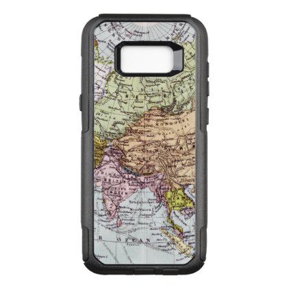 19th Century Map of Asia OtterBox Commuter Samsung Galaxy S8+ Case