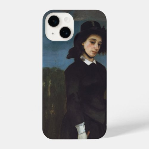 19th Century Painting Female Horserider iPhone 14 Case