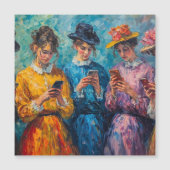 19th Century People Using Smartphones (Front)