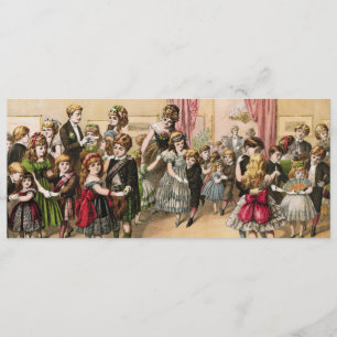 19th Century Scottish Children's Ball Invitation