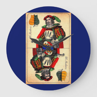 19th century tarot card no. 1 large clock