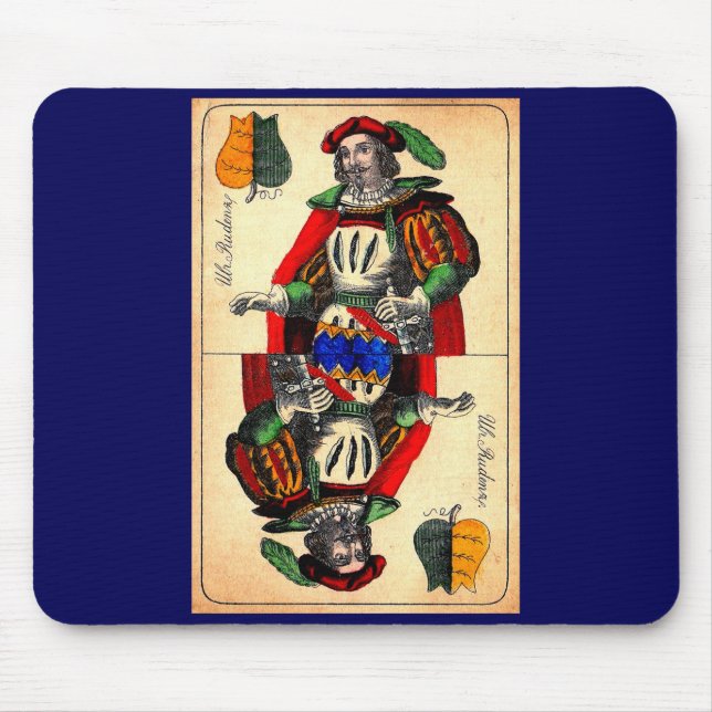 19th century tarot card no. 1 mouse pad (Front)