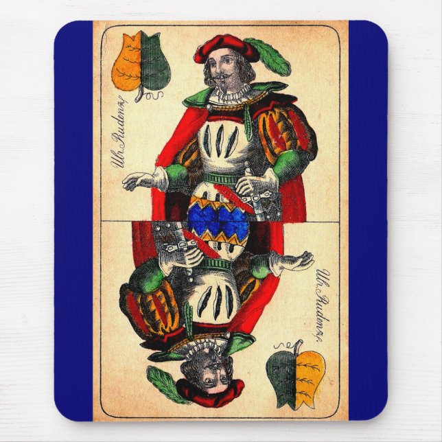 19th century tarot card no. 1 mouse pad (Front)