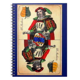 19th century tarot card no. 1 notebook